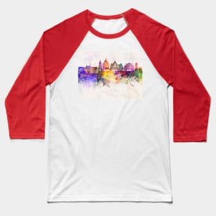 Bielefeld watercolor background Baseball T-Shirt